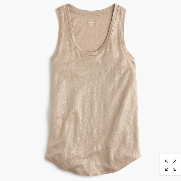 J. Crew Tops - J. Crew shimmery tank top